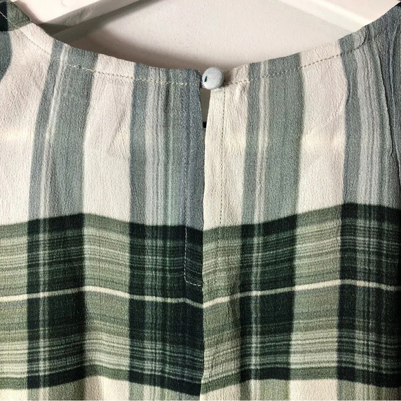 New Conditions Apply Anthropologie Plaid Viscose Mini Dress Size Small - Picture 6 of 7